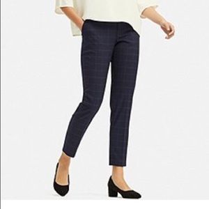 Uniqlo Women’s Ezy Windowpane Ankle-length Pants